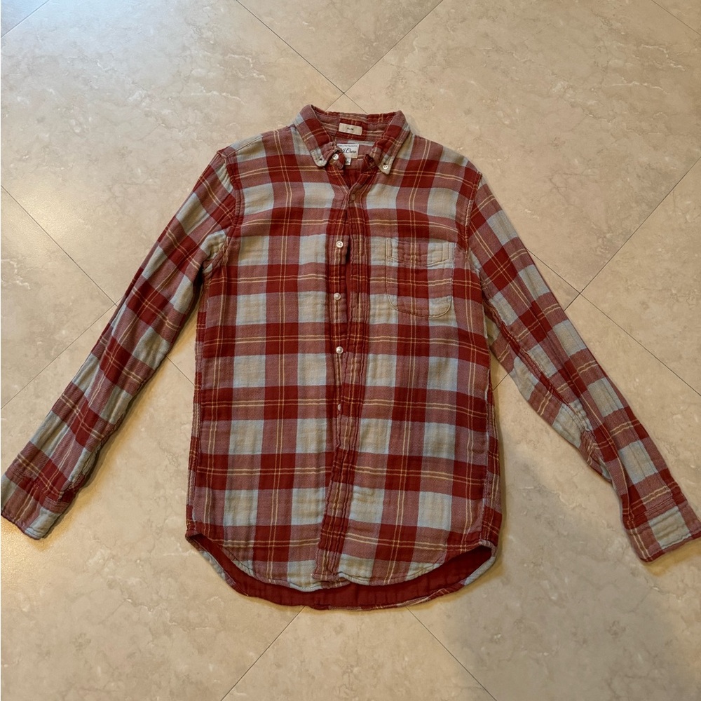 Orange flannel